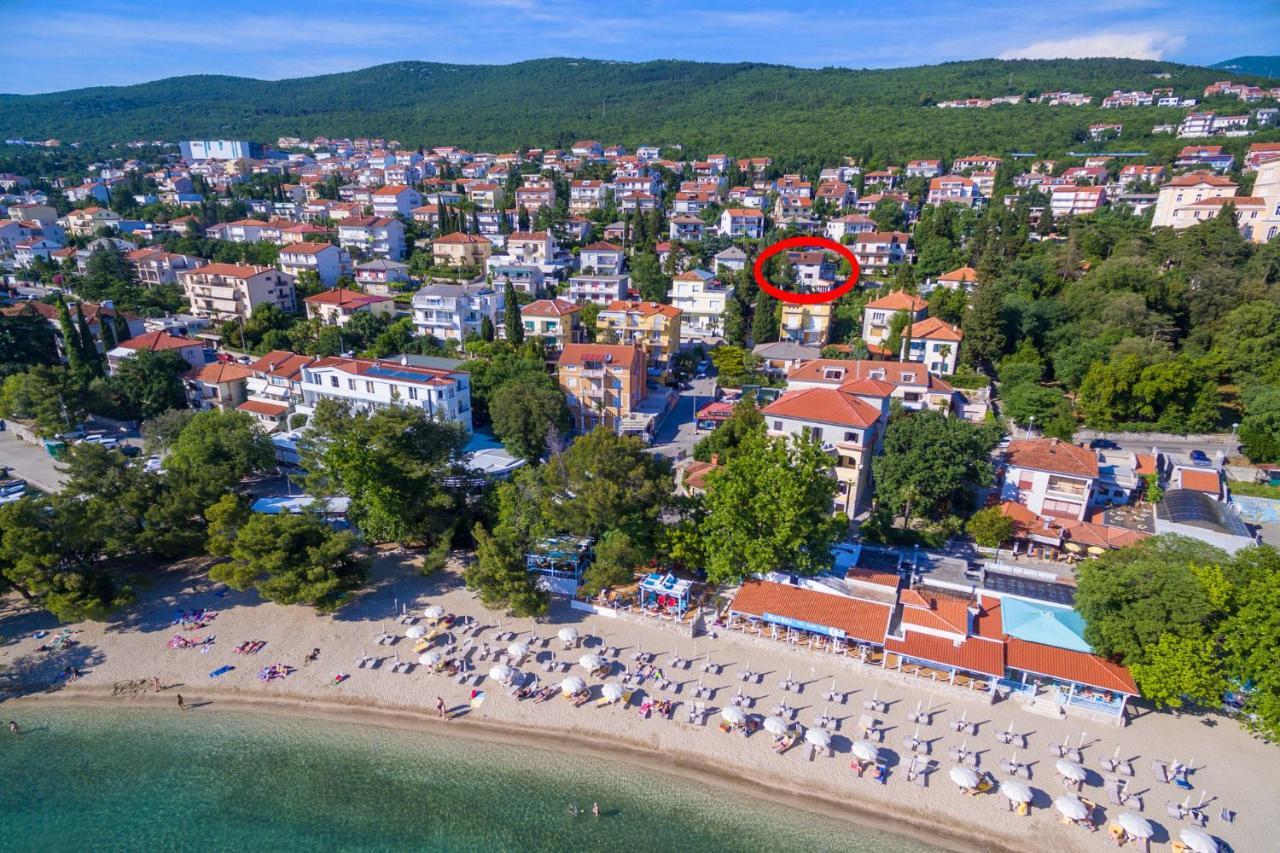 Ferienwohnung Jasminka Loncaric Crikvenica Exterior foto